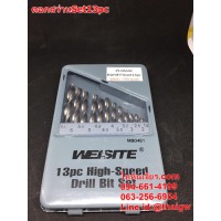 ดอกสว่านset13pc.-HSS 1.5-6.5mm.